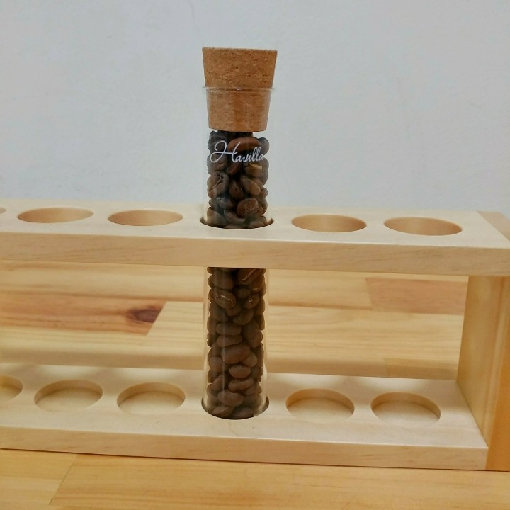 Sample Tube with Cork Stopper ? 30 mm x 150 mm + Custom Logo