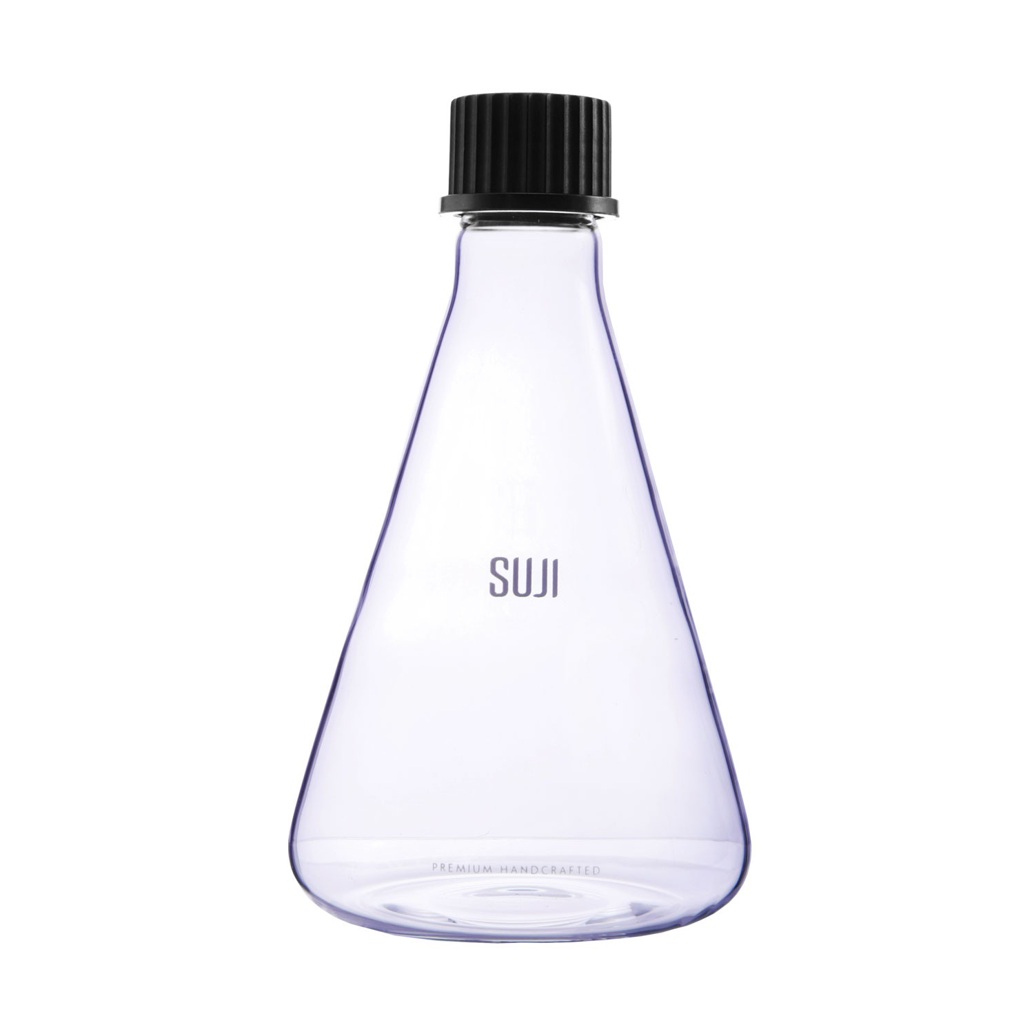 Bottle Conical 500 ml, Screw Cap. GL 32, Black