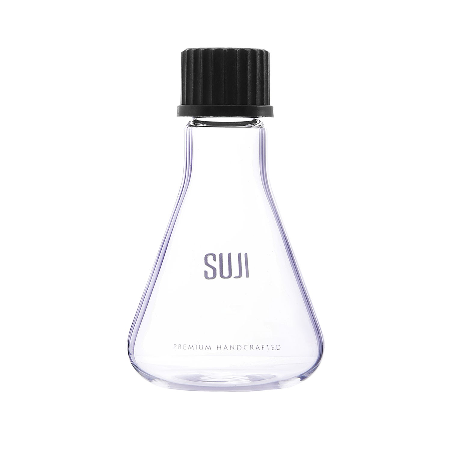 Bottle Conical 100 ml, Screw Cap. GL 25, Black