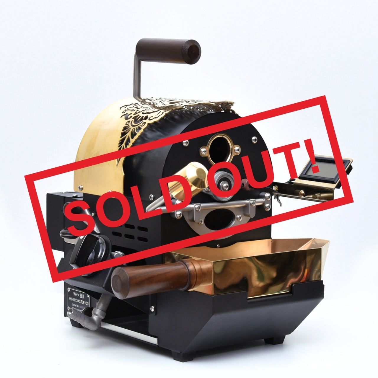 WE x SUJI Mini Roaster 100, Barong Limited Edition, Gold