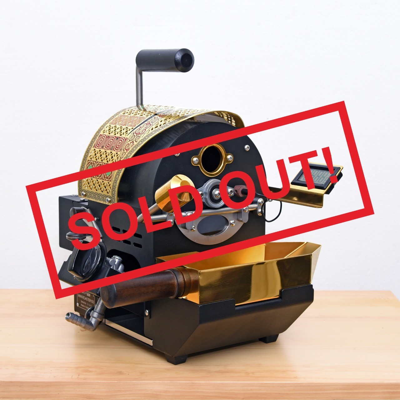 WE x SUJI Mini Roaster 100, Toraja Limited Edition, Gold