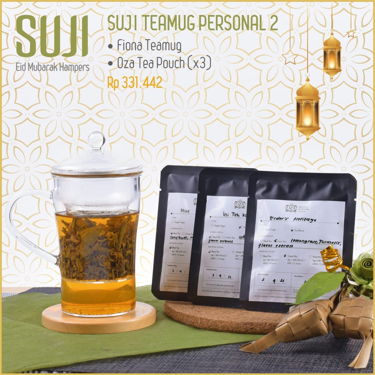 Hampers Lebaran: SUJI Teamug Personal 2