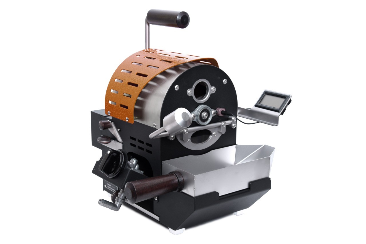 WE x SUJI Mini Roaster 100, Coklat