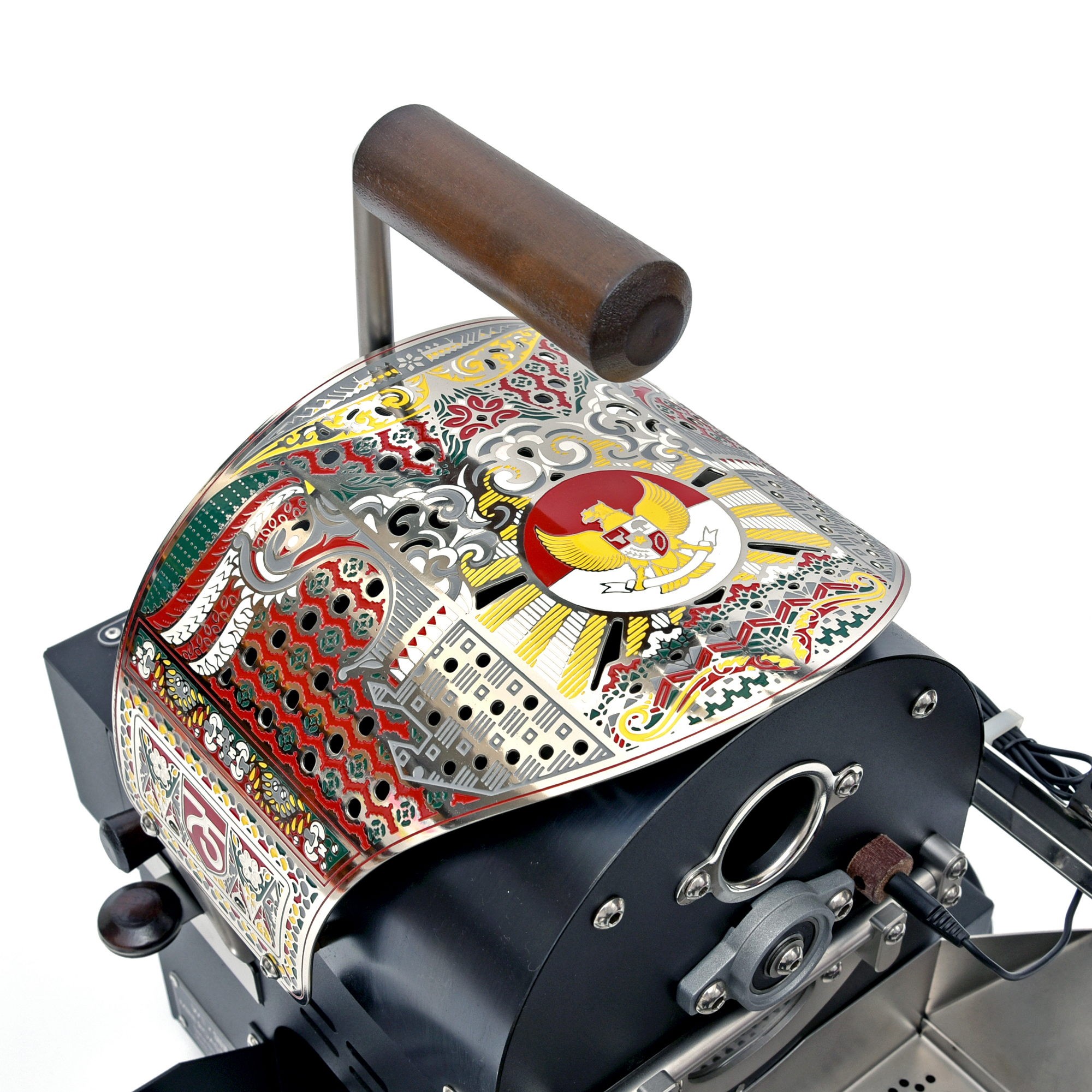 WE x SUJI Mini Roaster 100, Majantra Limited Edition + Burner Unit with Precision Manometer