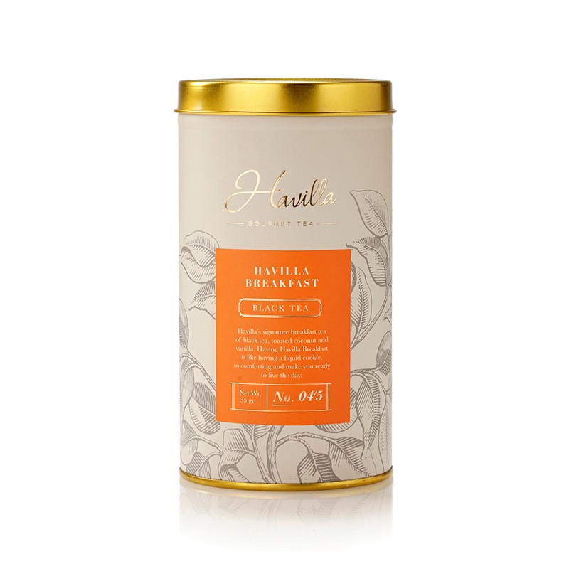 Havilla Breakfast Tin 35 gr, Havilla Tea, Black Tea