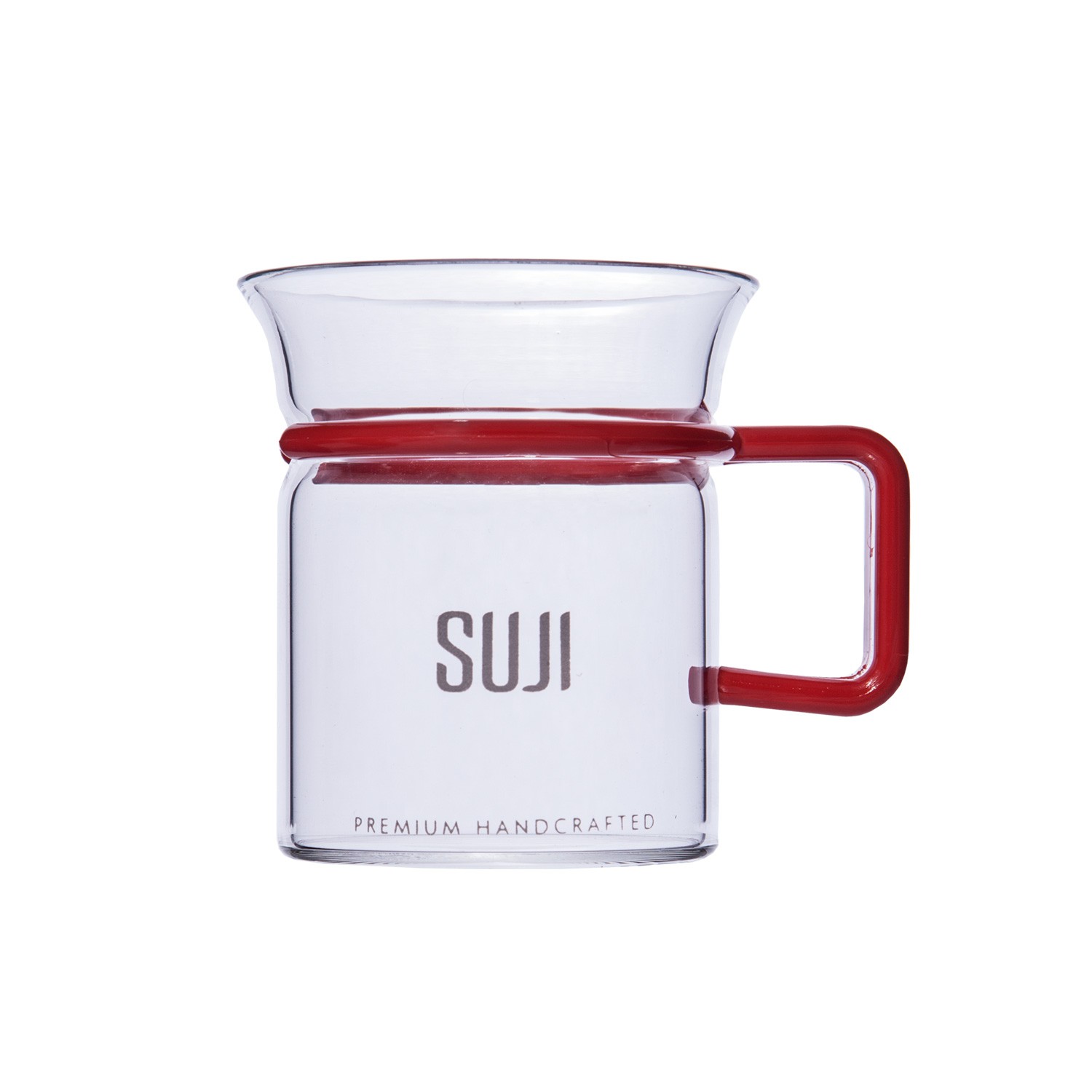 Mug 60, Plastic Handle, Red