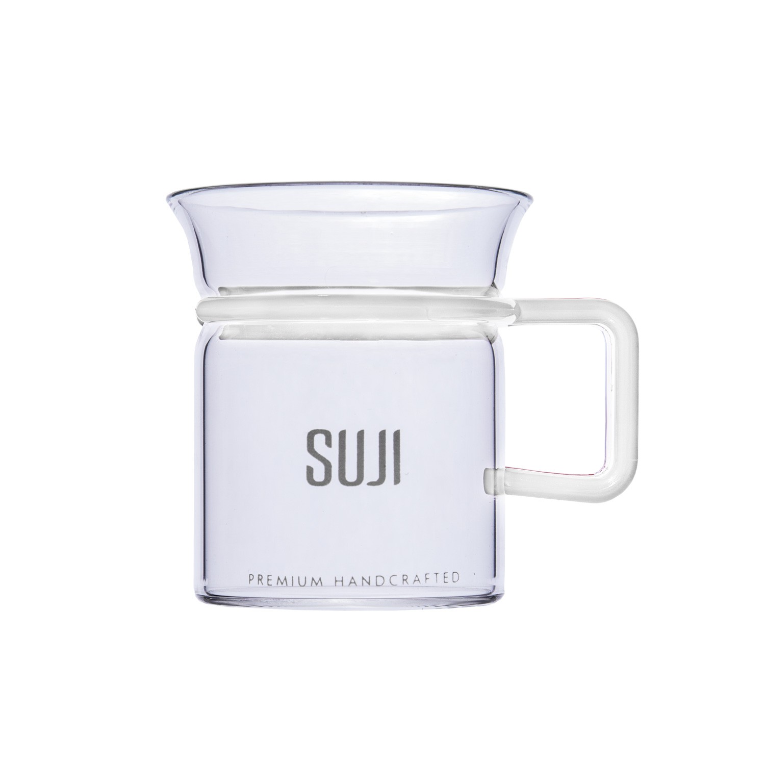 Mug 60, Plastic Handle, White