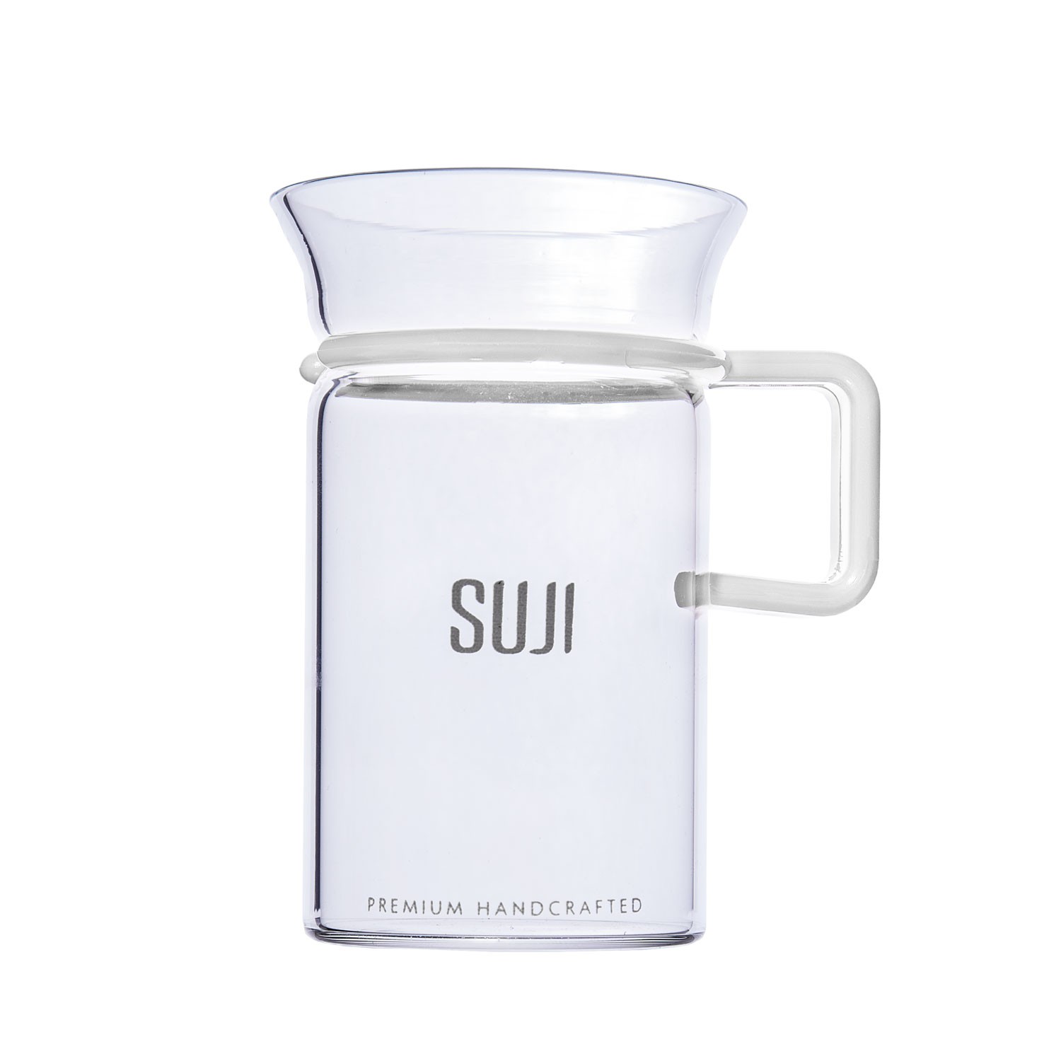 Mug 90, Plastic Handle, White
